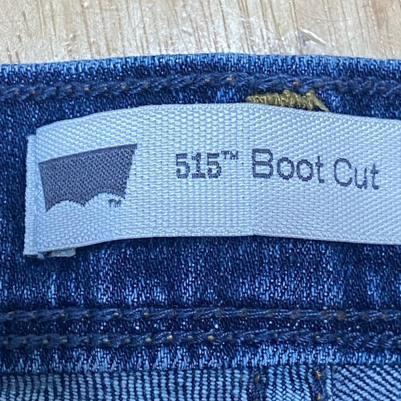 Levi's 515 Stretch Bootcut Jeans Women's 34x28 Casual Comfort Core Everyday 14 - Picture 10 of 11